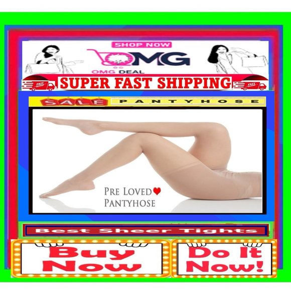 ✅🗣🚨🔴SALE❗️🔴📢Control Top SHEER TIGHTS Hosiery PANTYHOSE🚨📢💸BUY NOW❗🪩🤑🛍️ - Picture 1 of 16